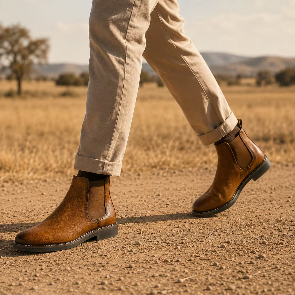 Cognac Merton Chelsea Boot