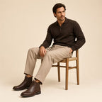 Dark Brown Merton Chelsea Boot