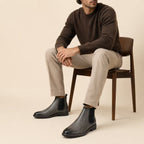 Grey Merton Chelsea Boot