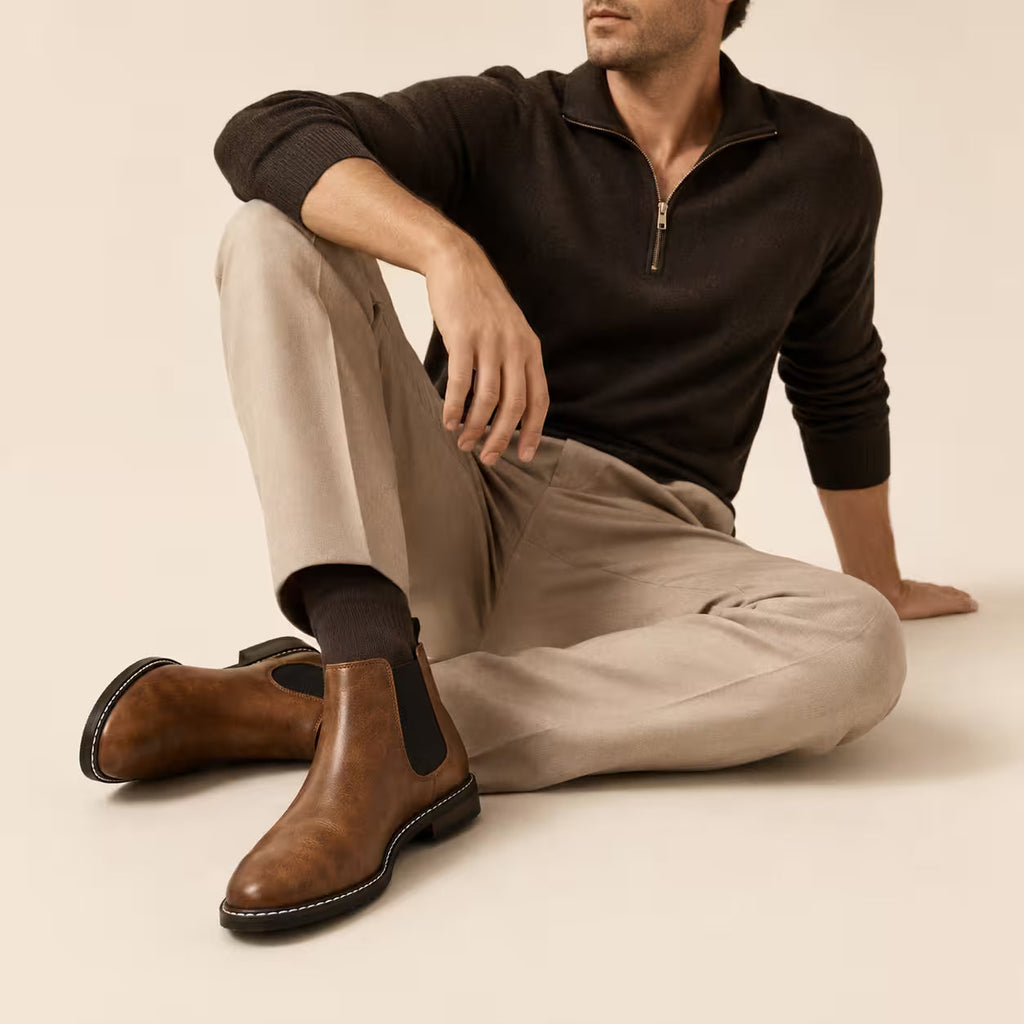 Tan Merton Chelsea Boot