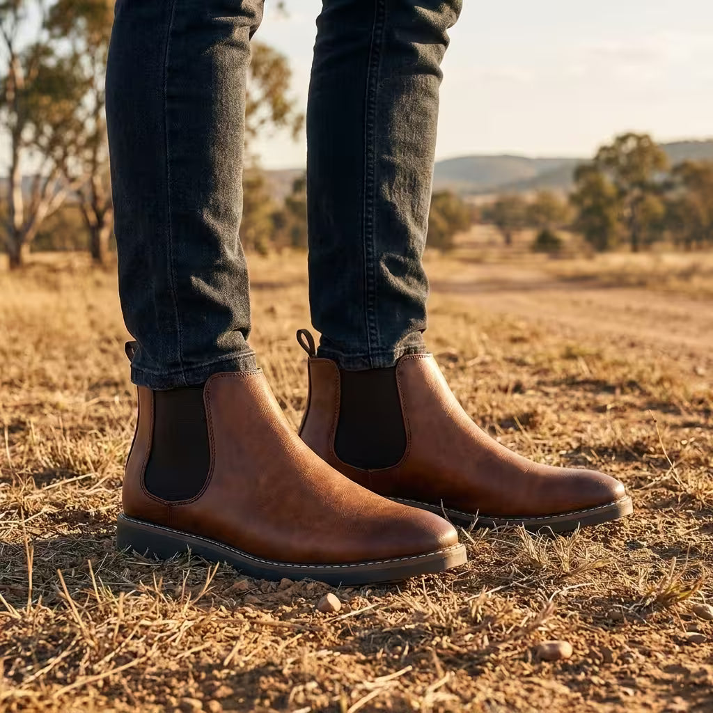 Brown Merton Chelsea Boot